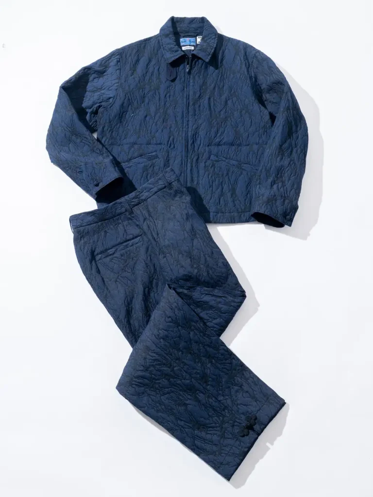 Glass jacqard series jacket and trousers