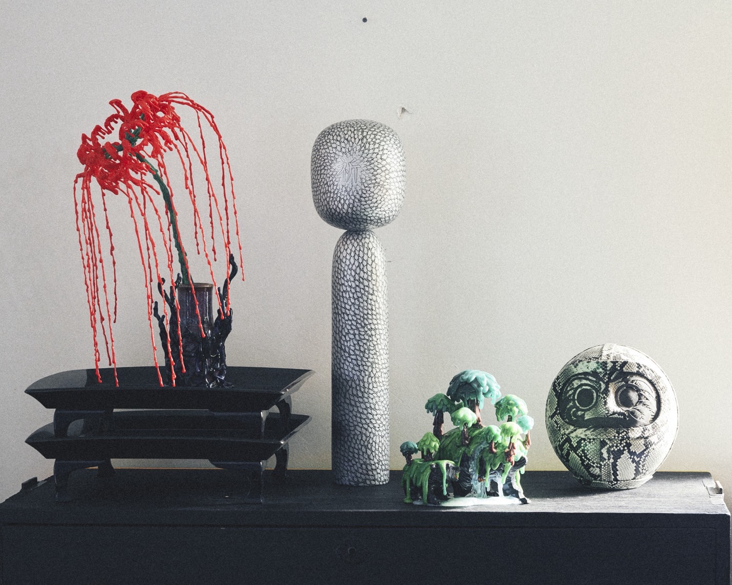 【一点物現代アート】Children of the EARTH【直径25cm】 廃棄の運命を辿った日本伝統工芸品を甦らせる《LESS, BUT BETTER》の